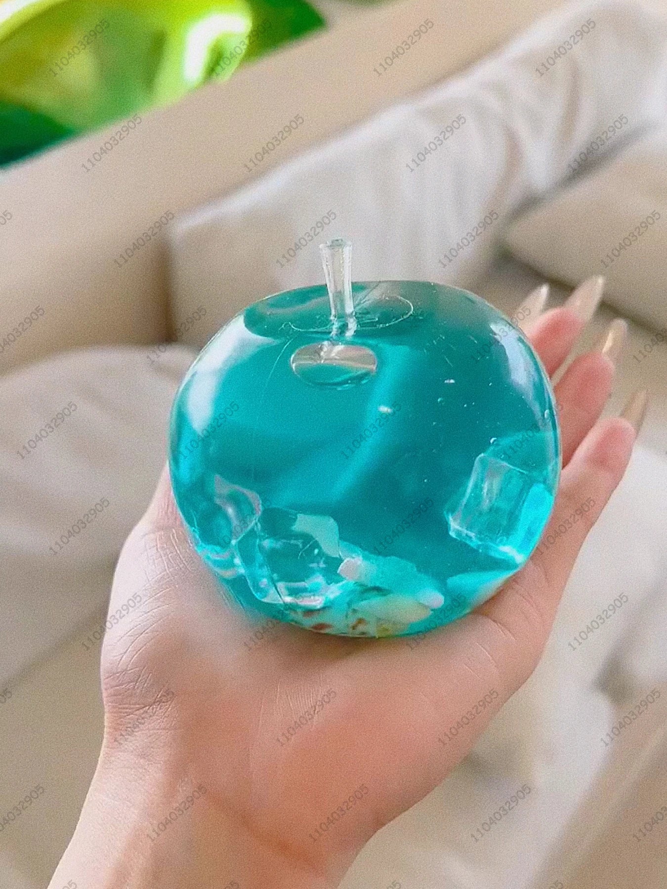 Big Apple Stress Ball Apple Fidget Toys Non-Bounce Squeeze Ball ASMR Sensory Toys for Kids & Adults Anti-Stress Festival Gifts