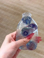Fruit Hard Candy Glass Bottle Stress Ball Transparent Bottle Fidget Toys Milk Drink Squishy ASMR Sensory anti Stress for Adults