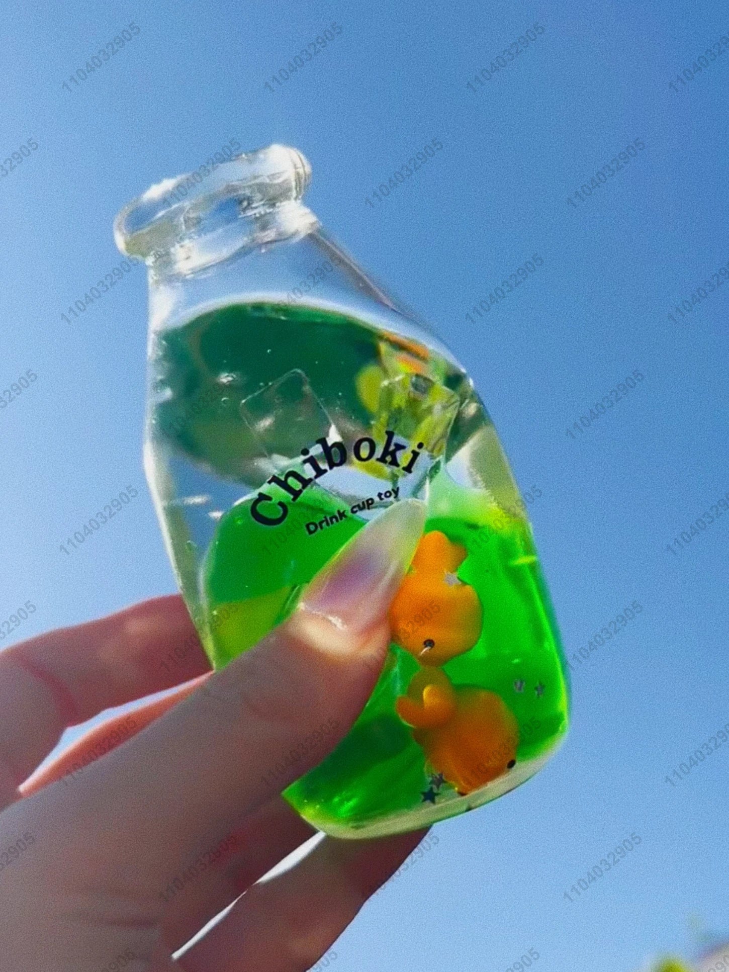 Bambuko Glass Bottle Candy Squishy