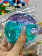 [CHIBOKI]2025 Summer Heavyweight New Arrival! Original Layered Dual - color Flowing Sand Handmade Stress Relief Ball