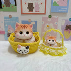 Chubby Cat Squishy: Handcrafted Silicone Stress Relief