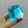 Blue Snowflake Filled Jelly