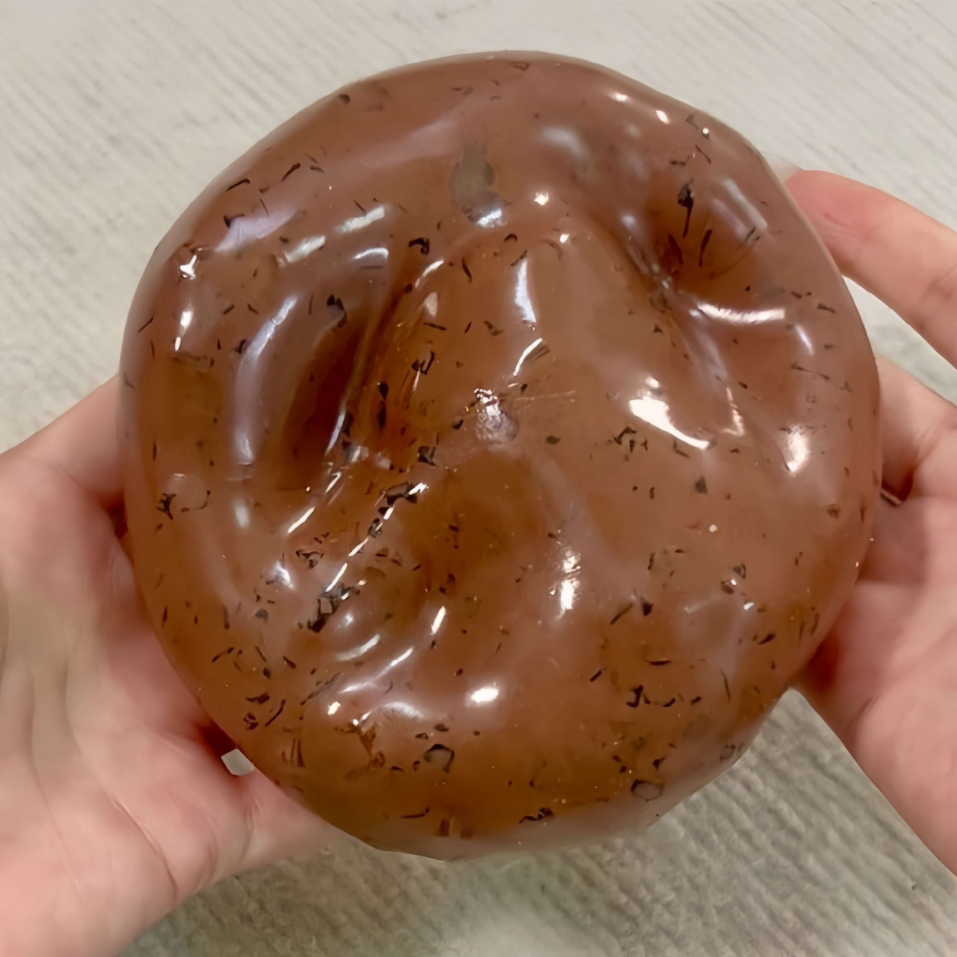 [CHIBOKI] Cream Cheese & Jumbo Candy Block Handmade Stress Relief Ball