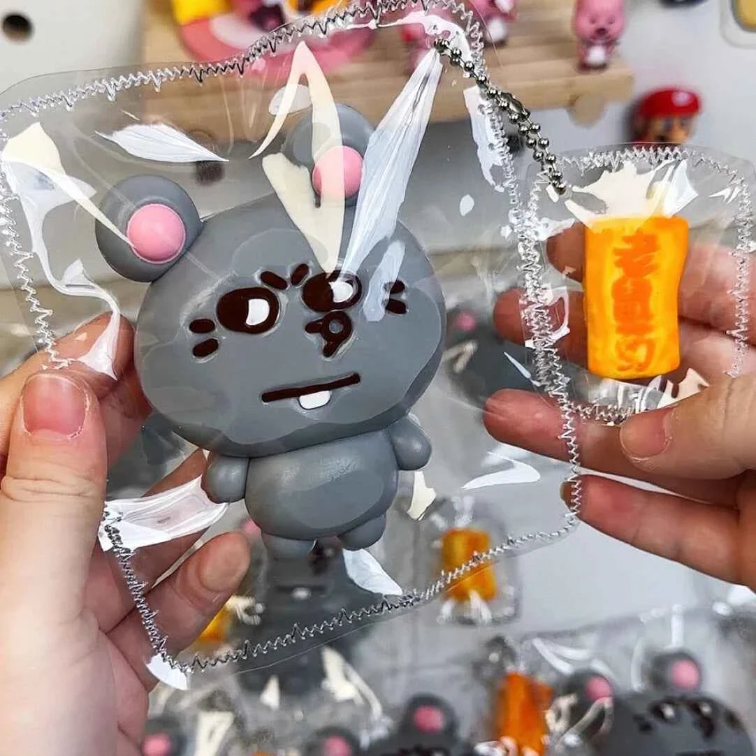 Tom and Jerry Meme Squishy Series | Crying Jerry, Tuffy, & Funny Grey Rat