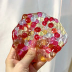 [CHIBOKI] Colorful Candy Boba Squishy Ball - Thin Skin Malleable Stress Relief Toy