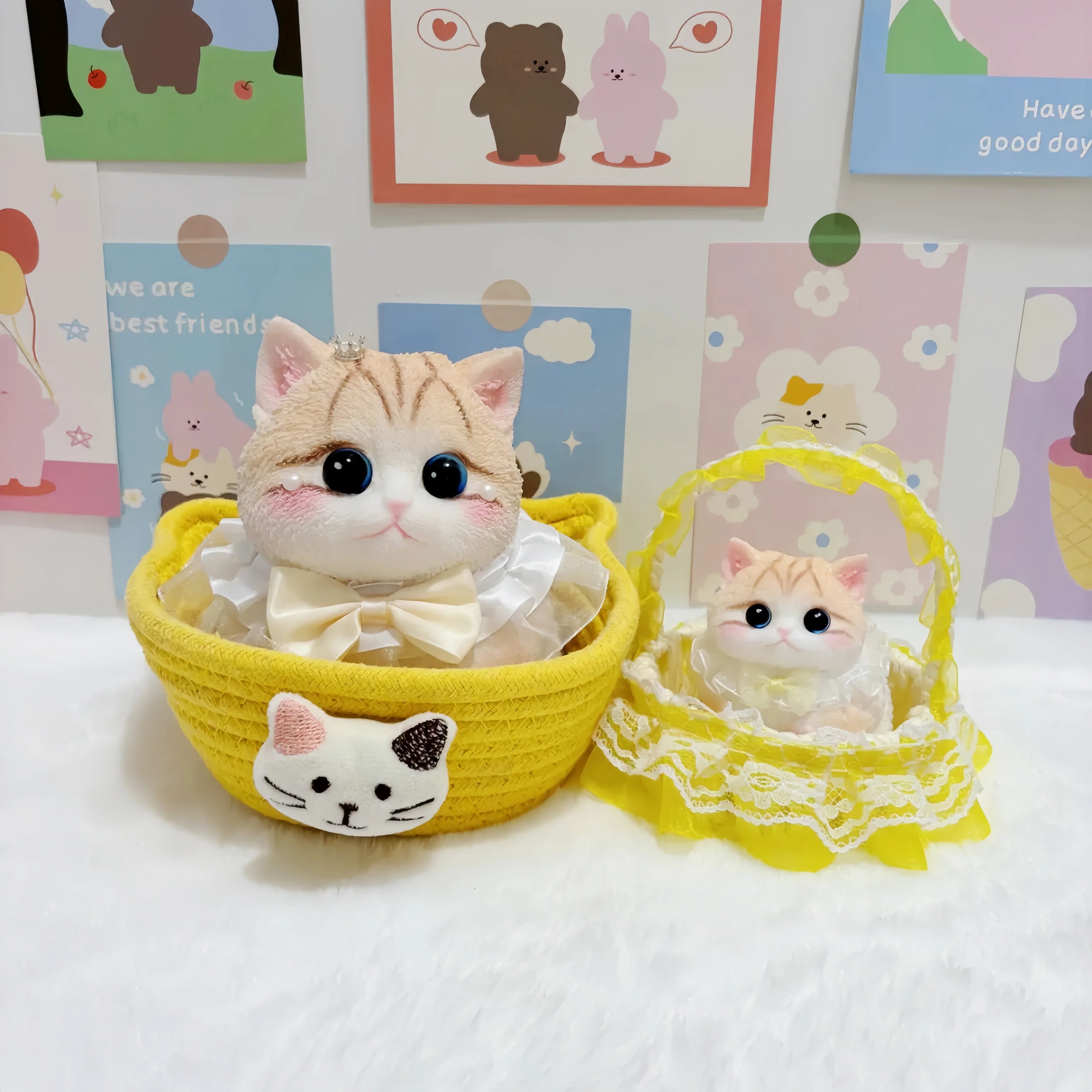 Chubby Cat Squishy: Handcrafted Silicone Stress Relief