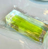 Green Tea Fine Flash Long Strip (Do Not Squeeze Violently)