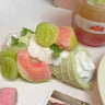 Honeydew Melon Swiss Roll Squishy