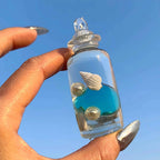 [CHIBOKI]Clear Bottle Squishy Ball – Handmade Stress Relief Desk Toy | Clear Bottle