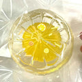 Quicksand Fruit Squishy Toy - Clear Silicone Fruit Tuotuo Series (Lime/Peach/Lemon)