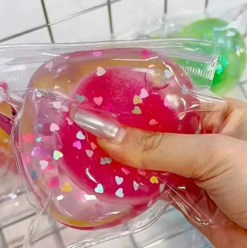 [CHIBOKI] Original "Ball-in-a-Ball" Double Layer Handmade Squishy Toy