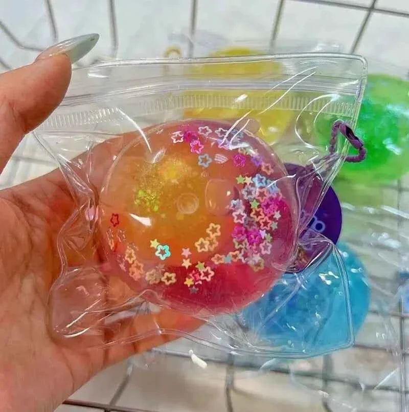 [CHIBOKI] Original "Ball-in-a-Ball" Double Layer Handmade Squishy Toy