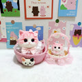 Chubby Cat Squishy: Handcrafted Silicone Stress Relief