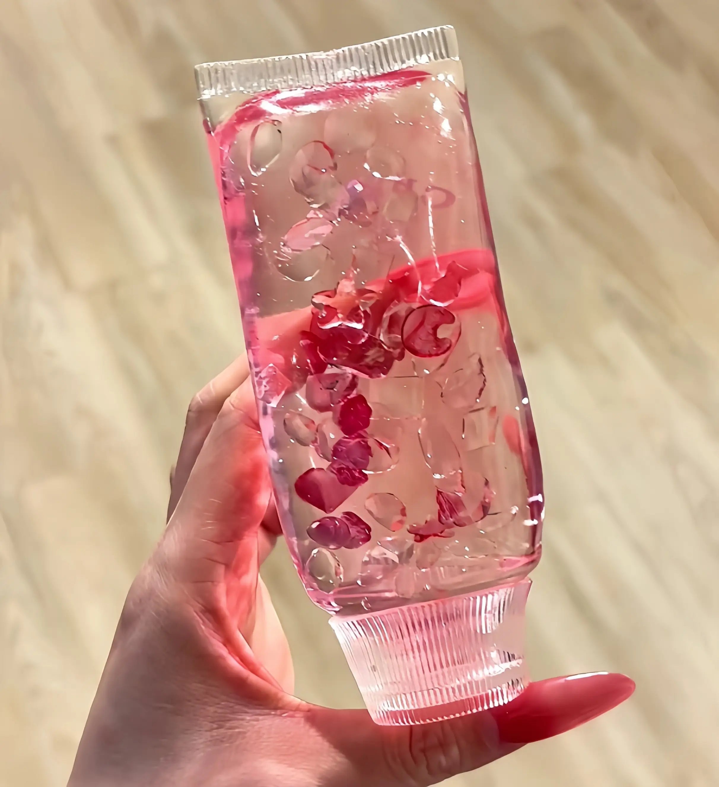 Chiboki Toothpaste Squishy – Glitter Jelly ASMR Toy