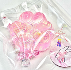 Dreamy Cat Paw Squishy: Transparent Silicone Stress Relief