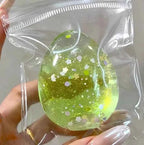 [CHIBOKI] Original Quicksand Layered Egg-Shaped Handmade Squishy Toy - Spring Blossom Egg