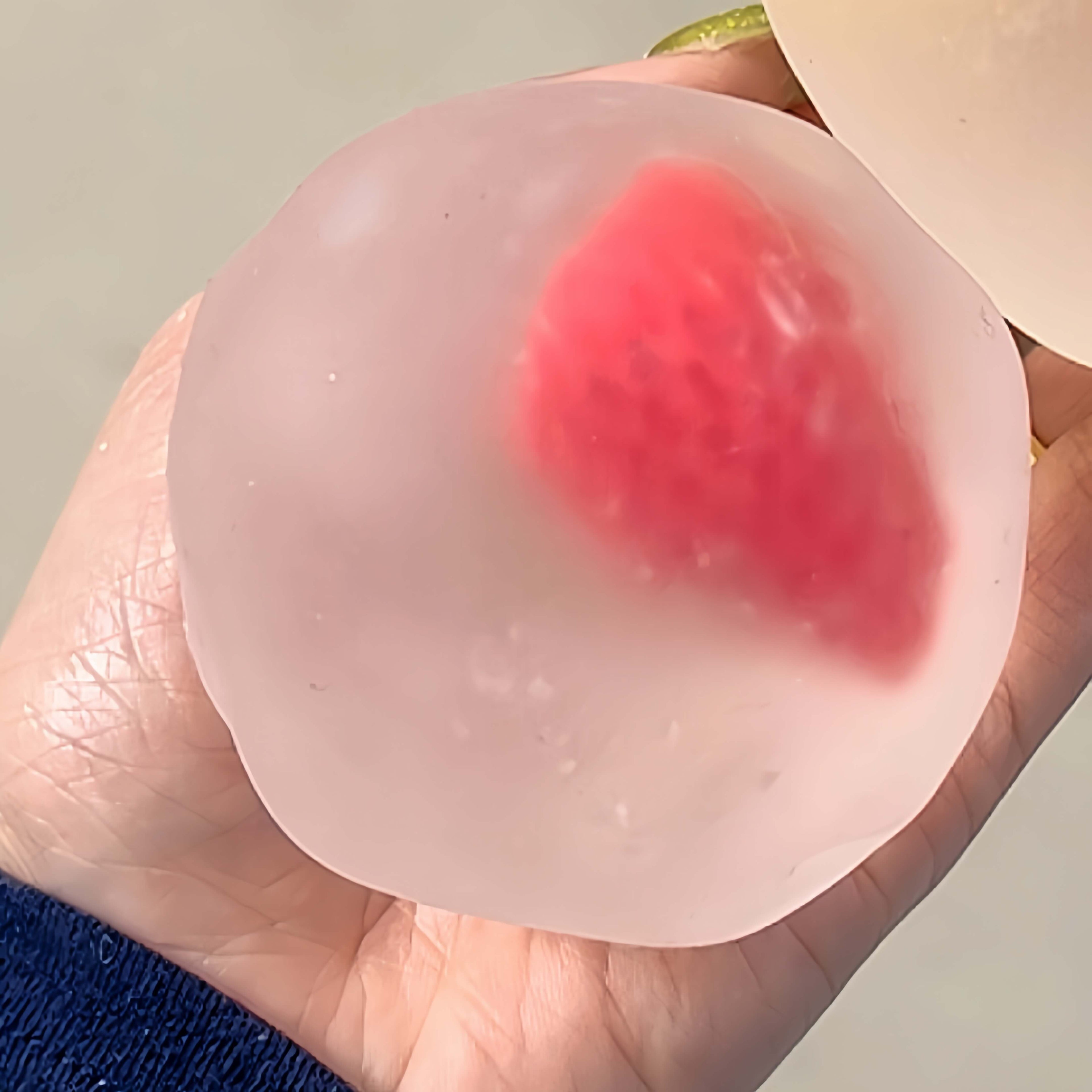 [CHIBOKI]Handmade Crystal Fruit Mochi Fidget Ball – Extra Soft