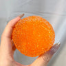 Sweet Orange Gummy Grass Cake (Pure Gel Base)