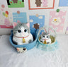 Tabby Cat (Lg & Sm)