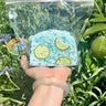 Water Lime Three-Layer Toast