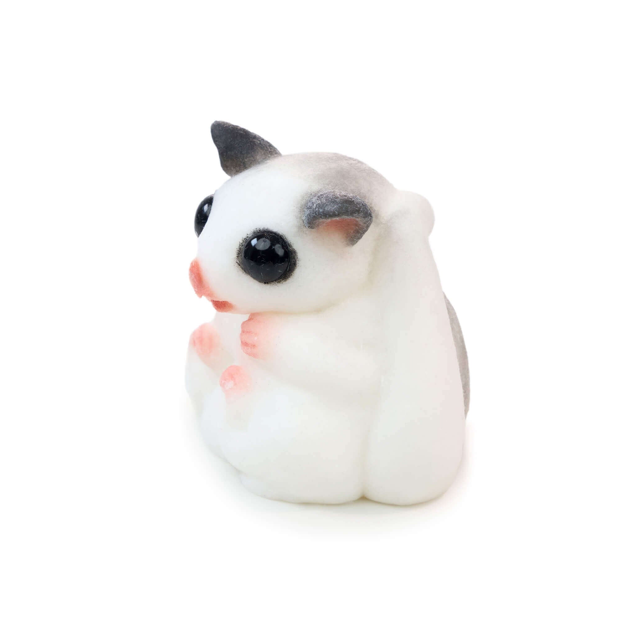 Big-Eyed Hamster Squishy: Handcrafted Silicone Stress Relief