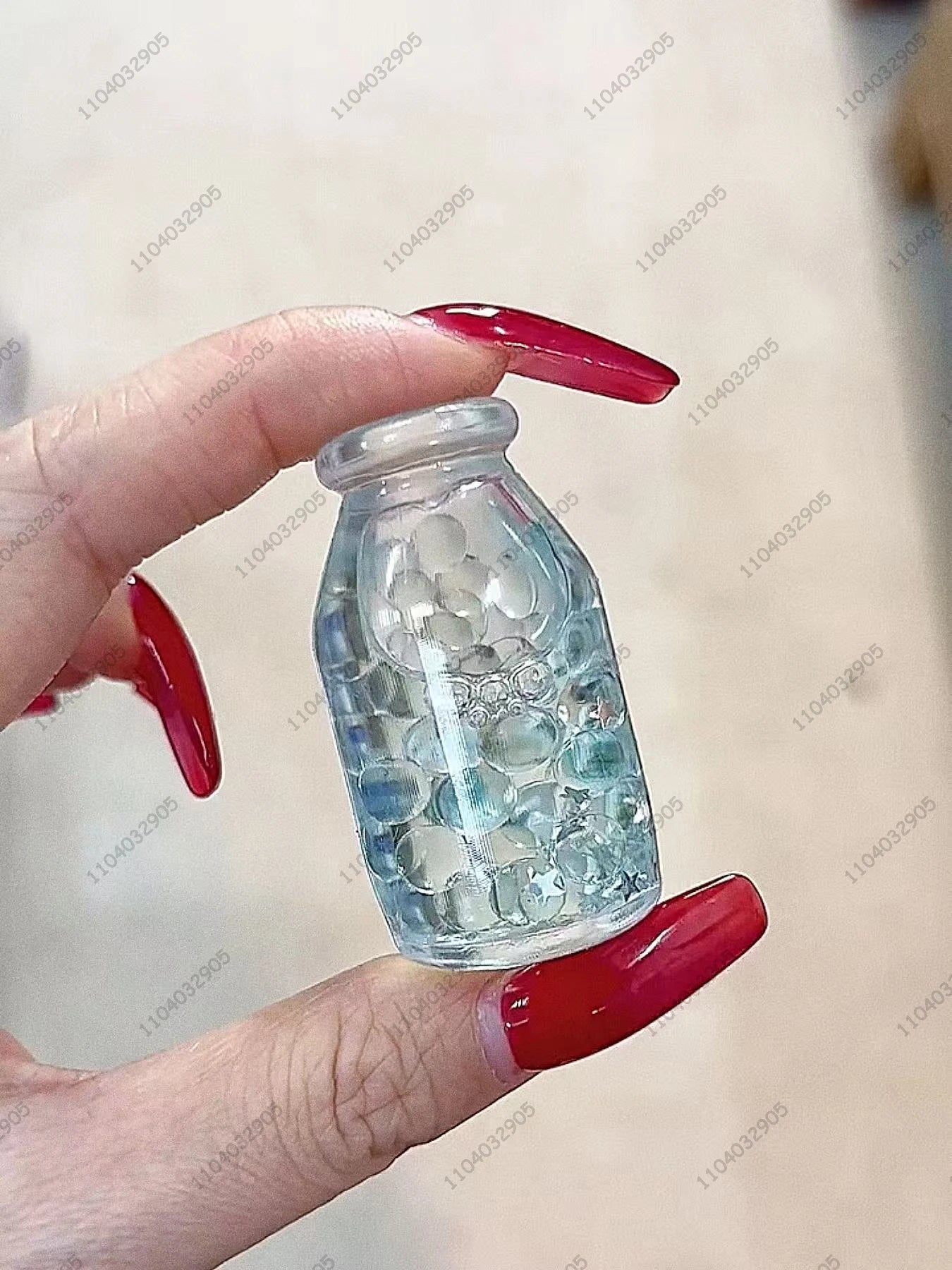 Mini Milk Bottle Stress Ball Squishy Toy Water Bottle Fidget Toy ASMR Portable Novelty Toys for Kids & Adults anti Stress Relief