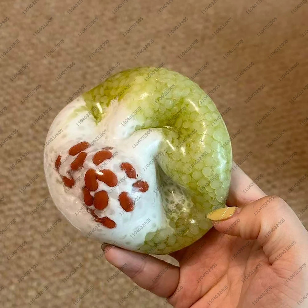 Chewy Soft Stress Ball Food Sticky Rice Squeeze Ball Squishy Toy ASMR Sensory anti Stress Relief Fidget Toys for Kids & Adults