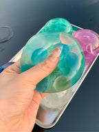 [CHIBOKI]Artisan Jade‑Texture Stress Ball – Handmade Calming Fidget Sphere