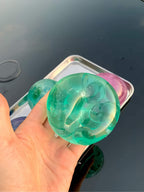 [CHIBOKI]Artisan Jade‑Texture Stress Ball – Handmade Calming Fidget Sphere