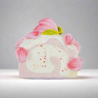 Sakura Swiss Roll Squishy: Handcrafted Silicone Dessert Toy
