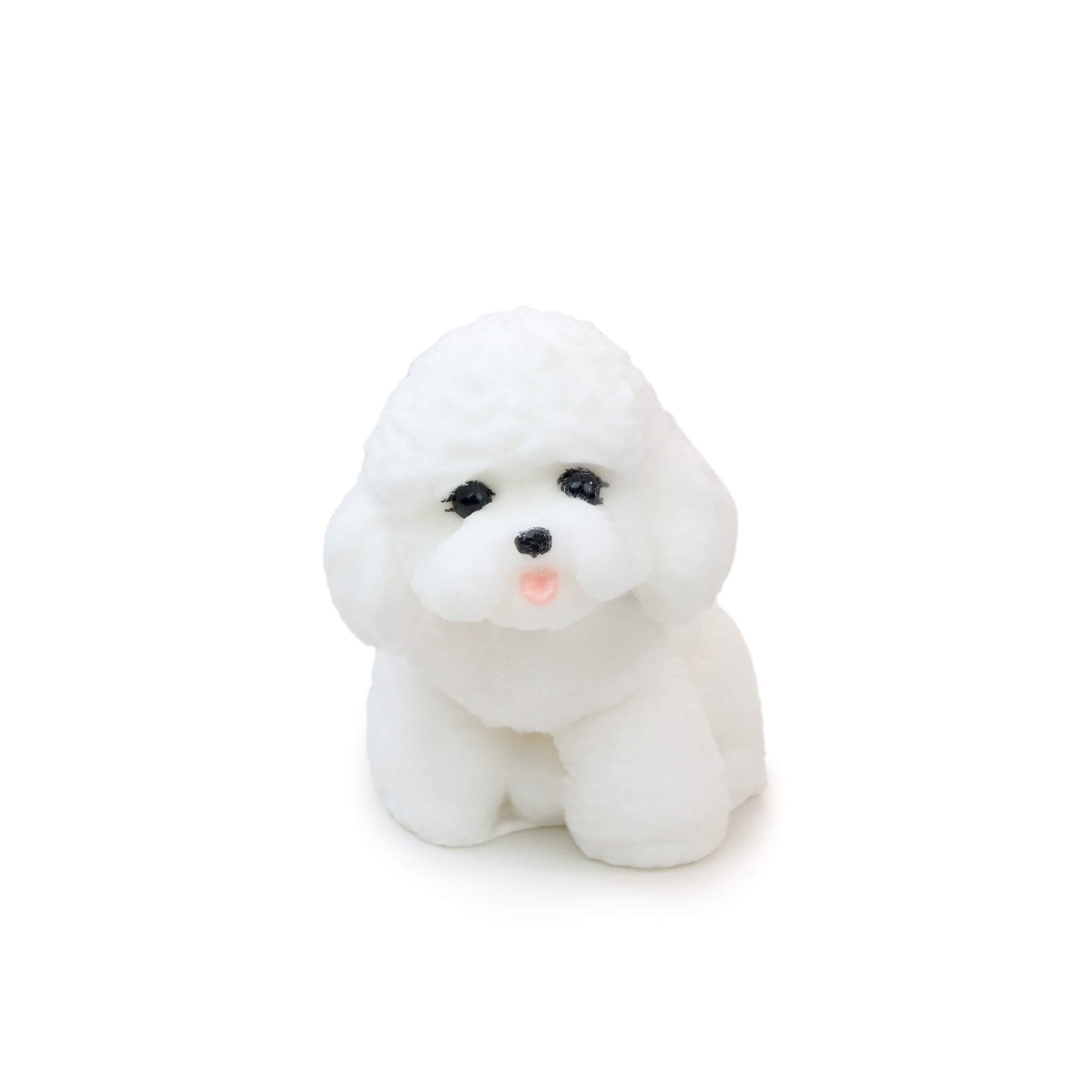 Handcrafted Poodle Squishy: Silicone Stress Relief Toy