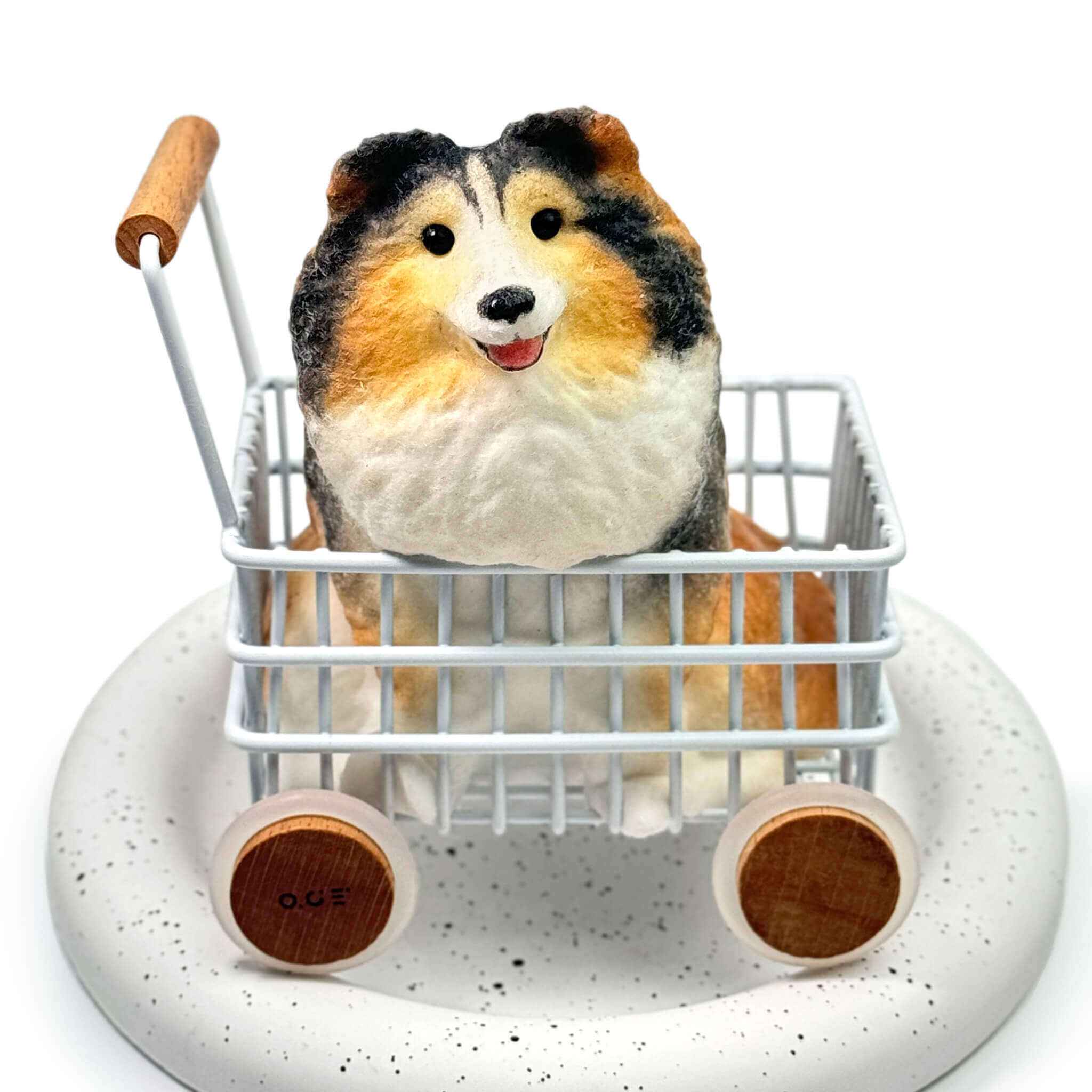 Sheltie Squishy: Handcrafted Silicone Stress Relief